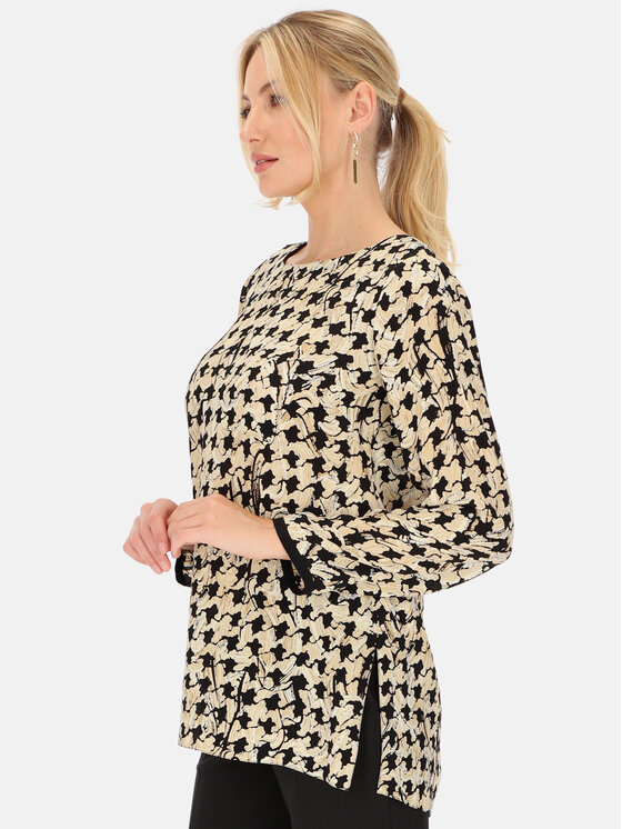 L’AF L’AF Tunika Stefani Beżowy Regular Fit