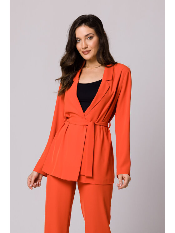 Makover Makover Sako K161 Oranžová Regular Fit