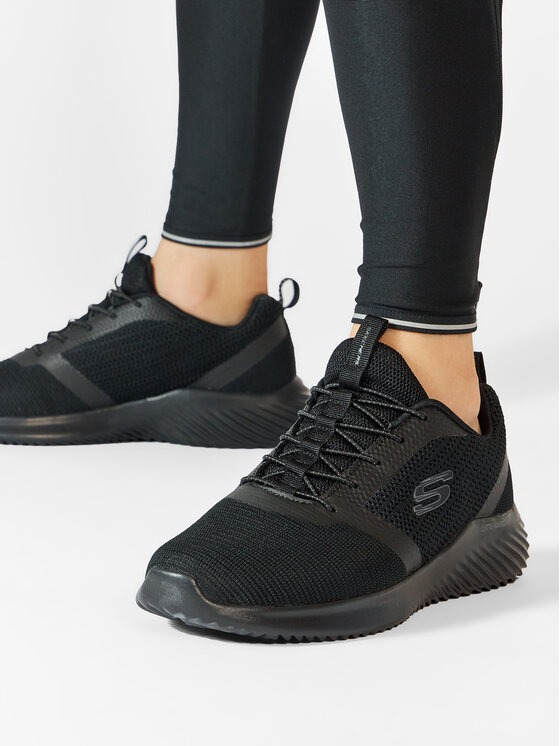 Skechers Skechers Snīkeri Bounder 52504/BBK Melns