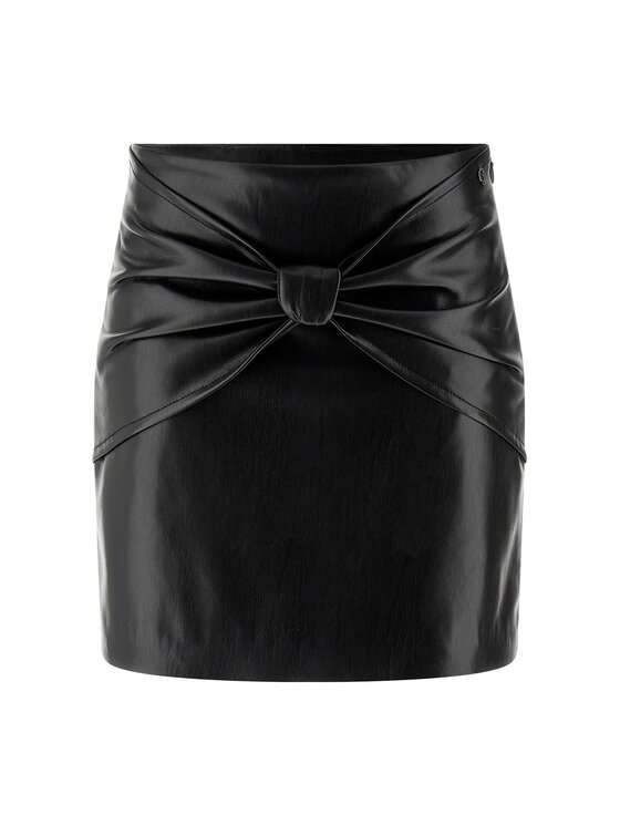 Guess Guess Spódnica mini 179097 Czarny Classic Fit