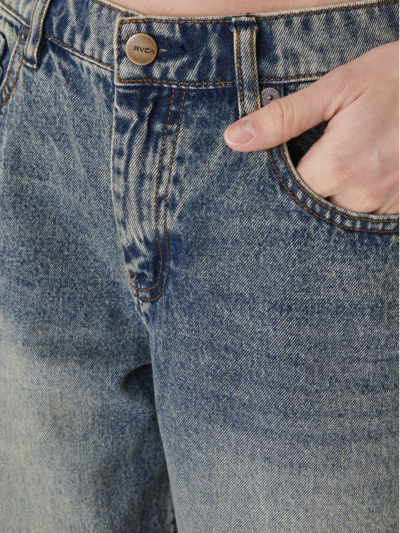RVCA RVCA Jeans hlače Loosey 23B193501 Modra Relaxed Fit