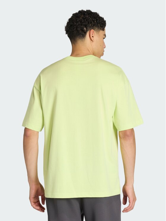 adidas adidas T-Shirt 167803 Żółty Loose Fit