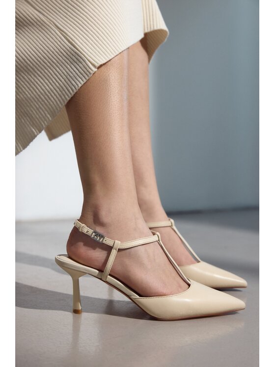 Estro Estro Γοβάκια ER00117179 Μπεζ