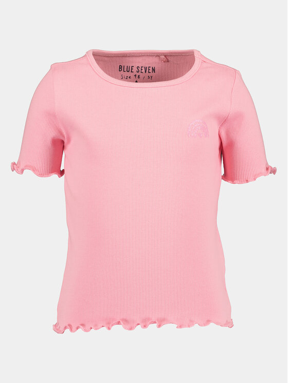 Blue Seven Blue Seven T-Shirt 702322 X Ροζ Regular Fit