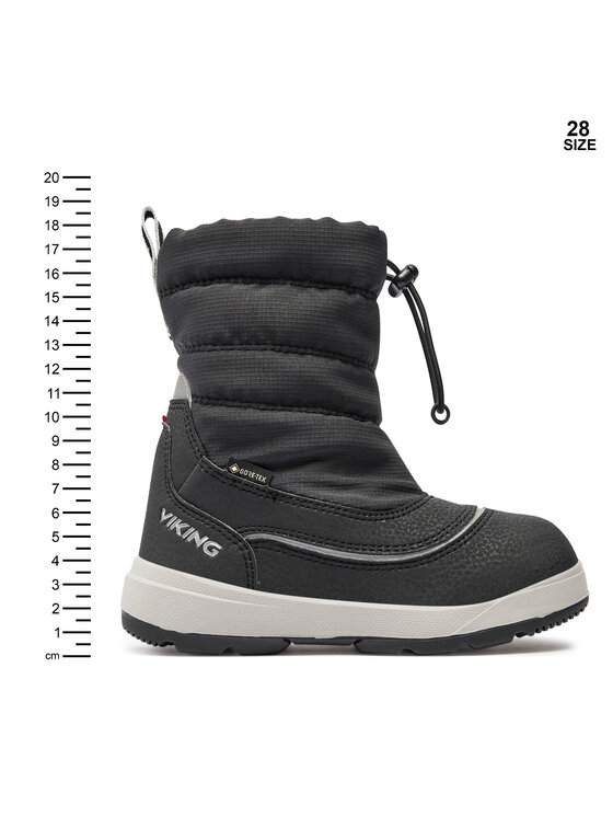 Viking Viking Μπότες Χιονιού Toasty Pull-On Warm Gtx GORE-TEX 3-94015-2 Μαύρο