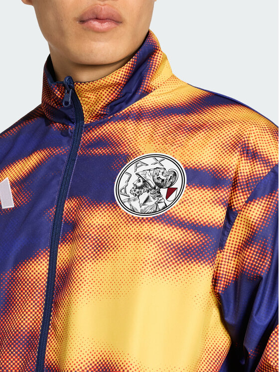 adidas adidas Bluza Ajax Amsterdam x ID&T Czarny Regular Fit