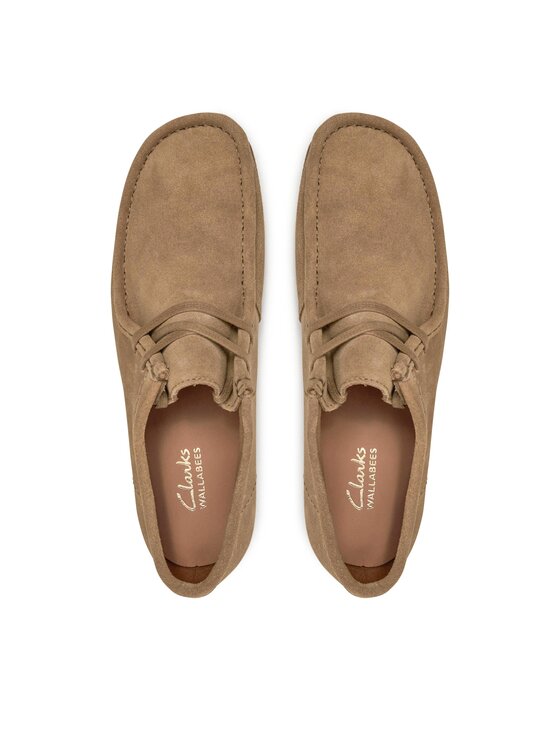 Clarks Clarks Mokasíny Wallabeeevo 26172821 Hnědá