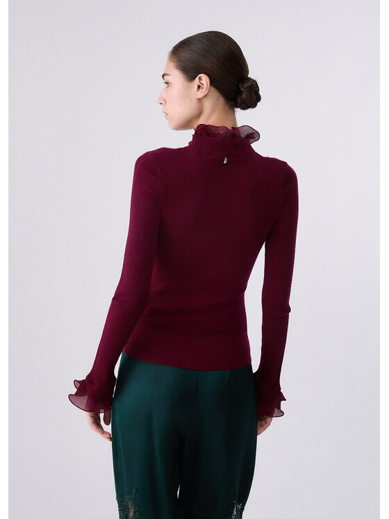 Liu Jo Liu Jo Maglione CF6043MA82O91726 Rosso Regular Fit