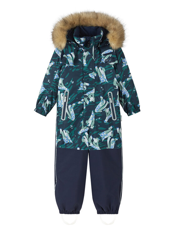 Reima Zimski kombinezon Kipina  5100040C Tamnoplava Regular Fit