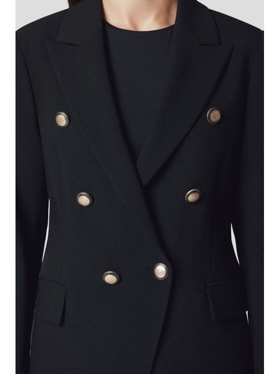 Lancerto Lancerto Marynarka Canes MA073125000010 Czarny Slim Fit