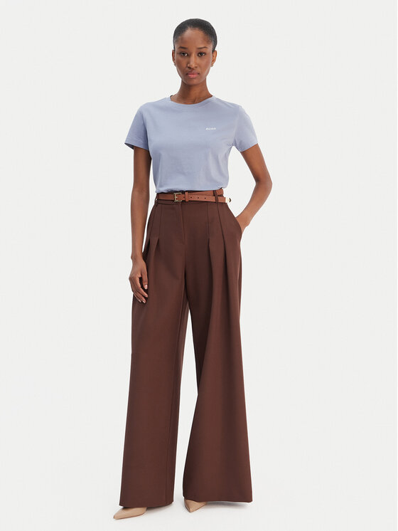 BOSS BOSS Marškinėliai Esogo 50506973 Mėlyna Slim Fit