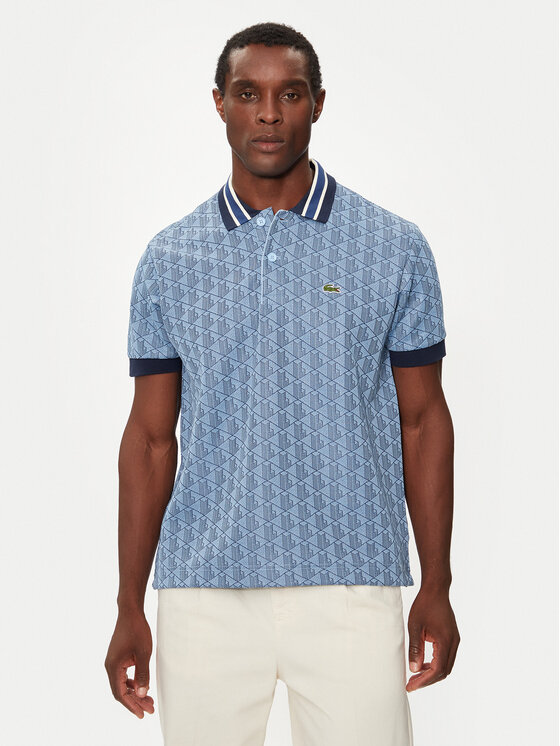 Lacoste Polo DH1417 Zils Slim Fit