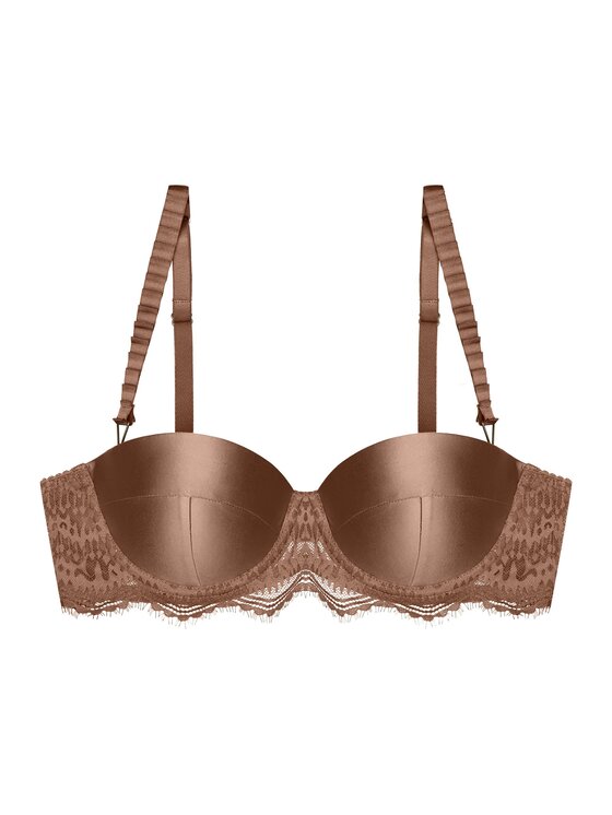 Esotiq Esotiq Biustonosz push-up 42546 Beżowy