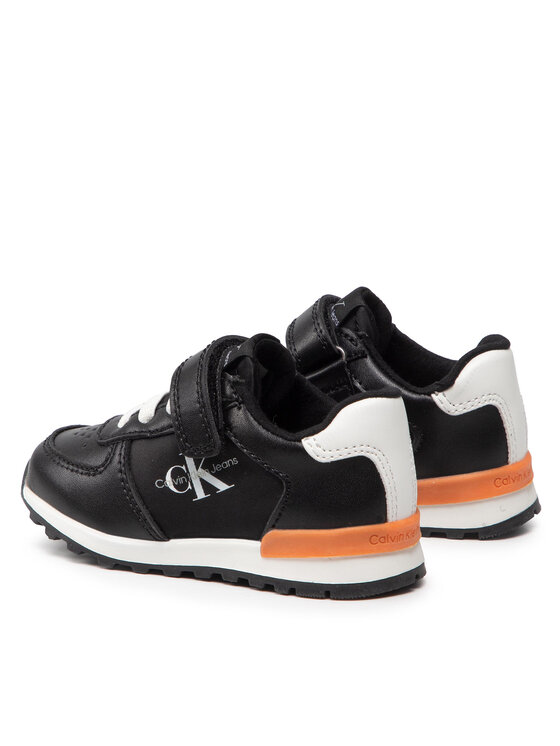 Calvin Klein Jeans Calvin Klein Jeans Sneakersy Low Cut Lace-Up/Velcro Sneaker V1B9-80133-0208 M Czarny