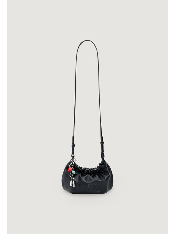 Desigual Desigual Τσάντα MONE_HALF LOGO WAVERLY PH Μαύρο