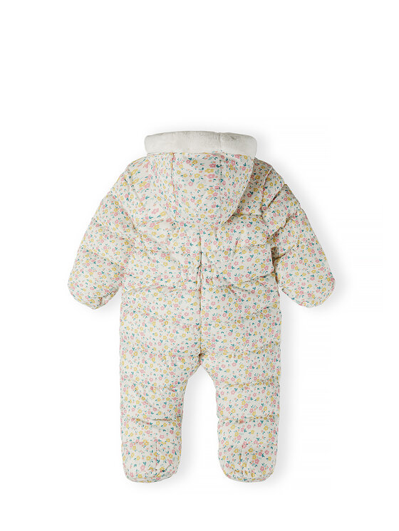 minoti minoti Kombinezon zimowy 21babysnow2b Écru Regular Fit