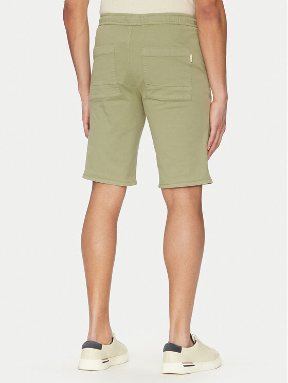 Blend Blend Szorty materiałowe 20718156 Zielony Regular Fit
