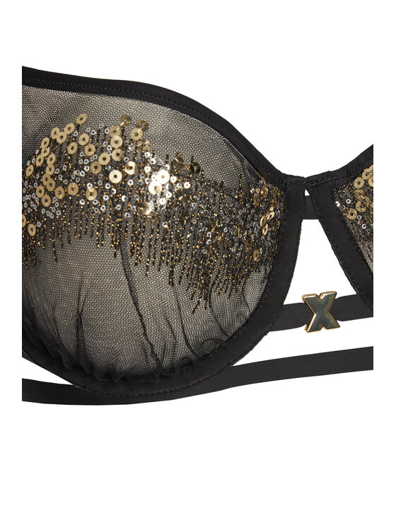 Chantelle X Chantelle X Reggiseno Balconette Genesis C01KM5 Nero