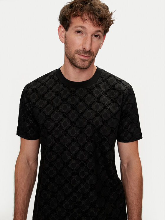 JOOP! JOOP! Póló 17 JJ-19Panos 30042885 Fekete Modern Fit