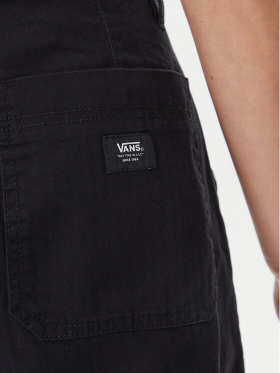 Vans Vans Hlače Union VN000HGJ Crna Wide Leg