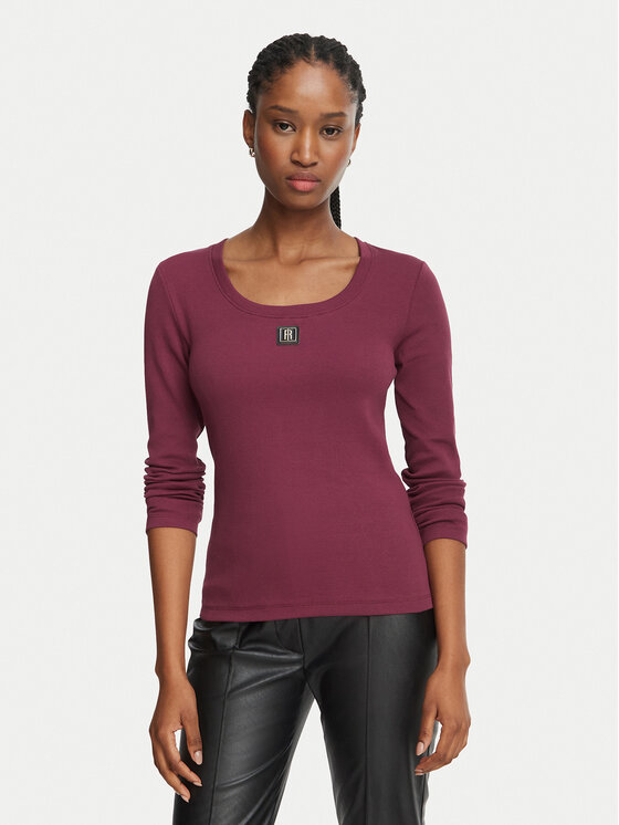Fracomina Fracomina Halenka FP26WT3034J40101 Bordó Slim Fit