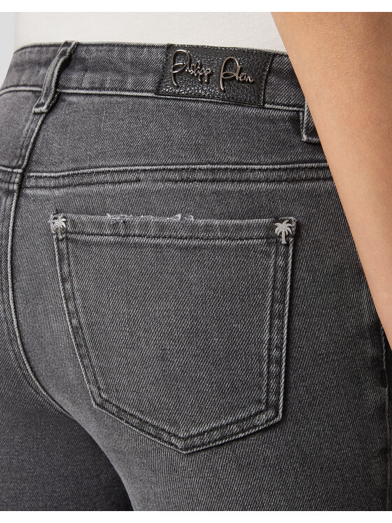 PHILIPP PLEIN PHILIPP PLEIN Jeansy 28513 Szary Slim Fit