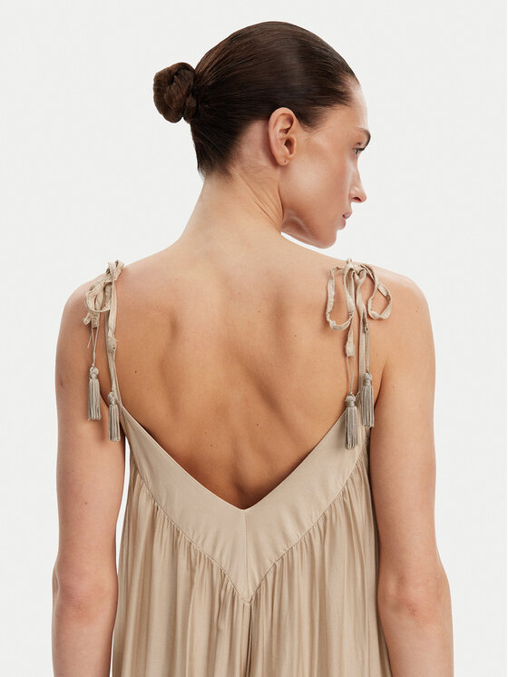 ViCOLO ViCOLO Комбінезон TD0588 Бежевий Relaxed Fit