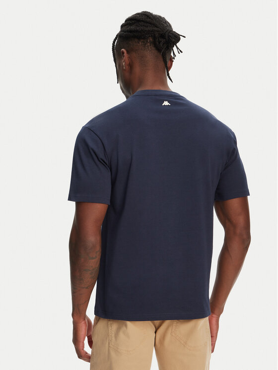 Robe di Kappa Robe di Kappa T-Shirt Robe Giovani Tozeur 61151CW Granatowy Regular Fit