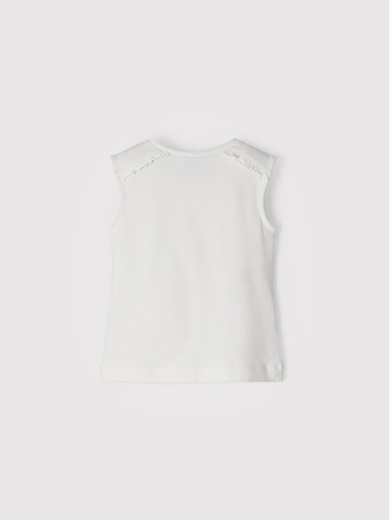Mayoral Mayoral топ 3051 Бял Regular Fit