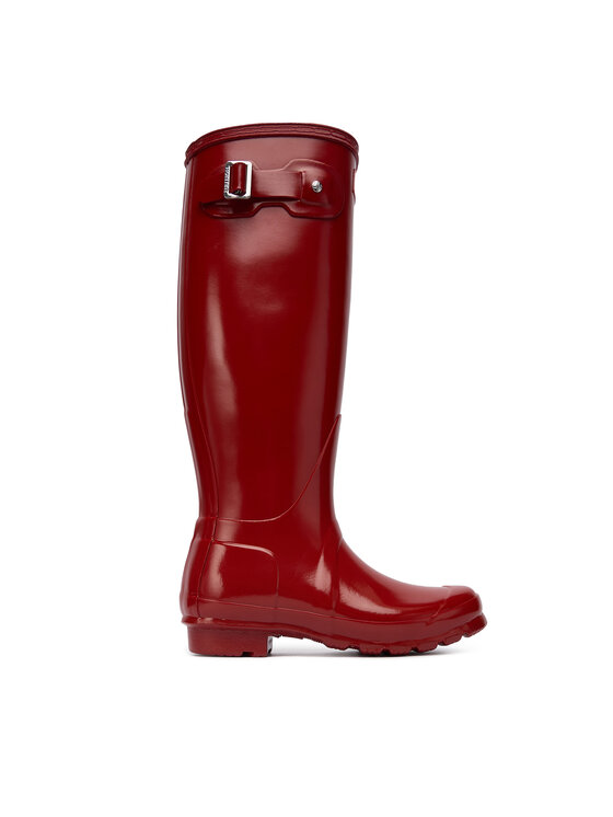 Hunter Hunter Гумени ботуши Original Gloss WFT1000RGL Червен