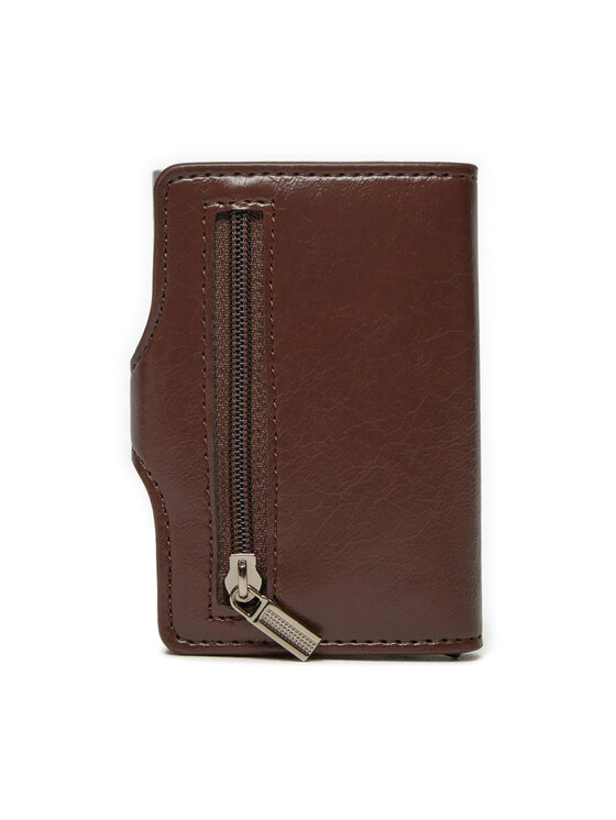 Semi Line Semi Line Etui na karty kredytowe P8296-3 Brązowy