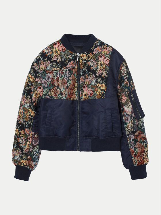 Desigual Desigual Яке бомбър Roterdam 24WWEWB1 Черен Regular Fit