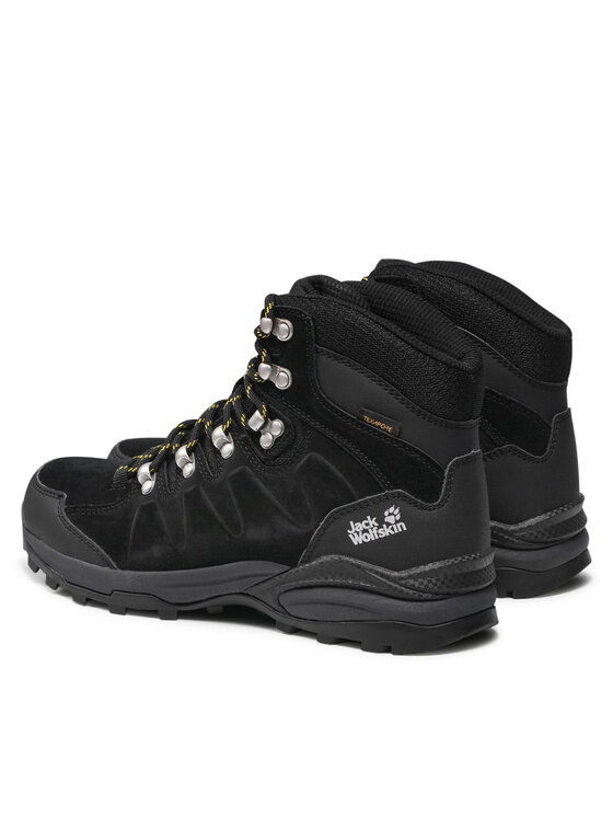 Jack Wolfskin Jack Wolfskin Trekkingi Refugio Texapore Mid M 4049841 Czarny