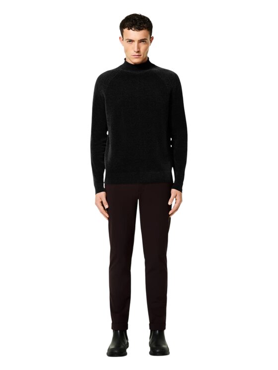 RRD RRD Maglione q-dav-59482 Nero Regular Fit