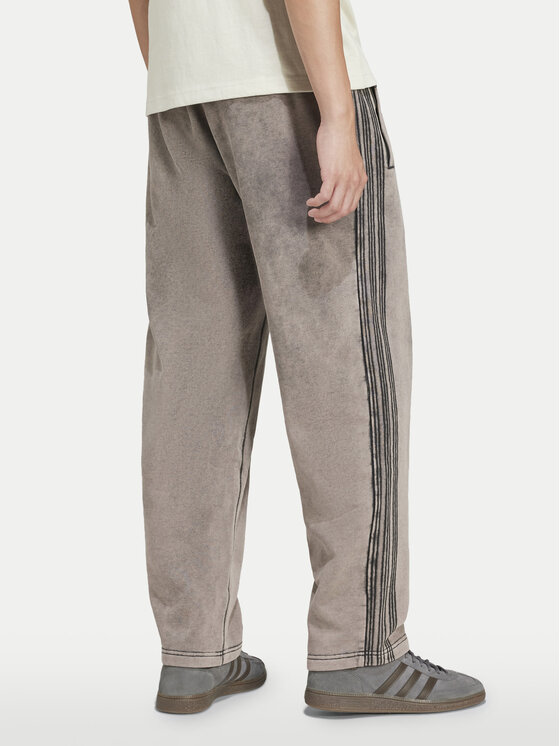 adidas adidas Donji dio trenerke Premium Essentials Retro JD0217 Siva Loose Fit