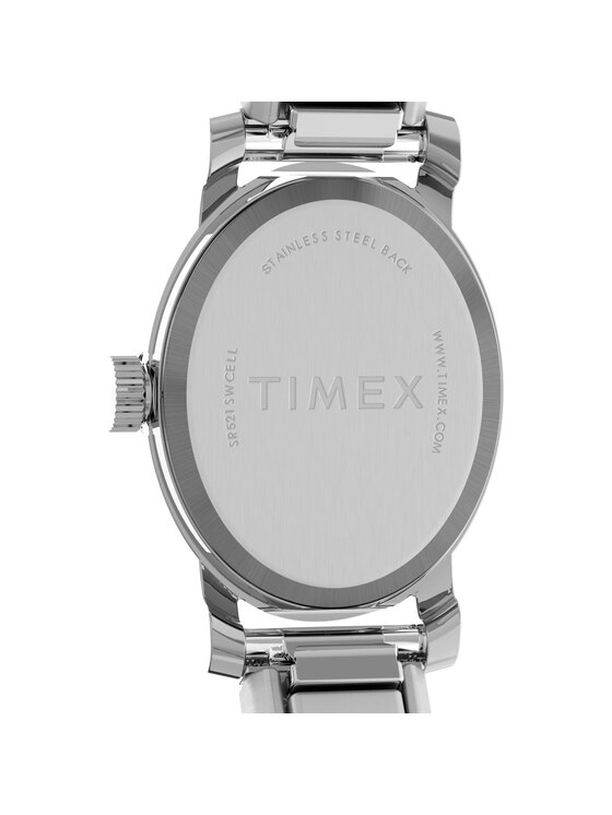 Timex Timex Hodinky TW2W70200 Strieborná