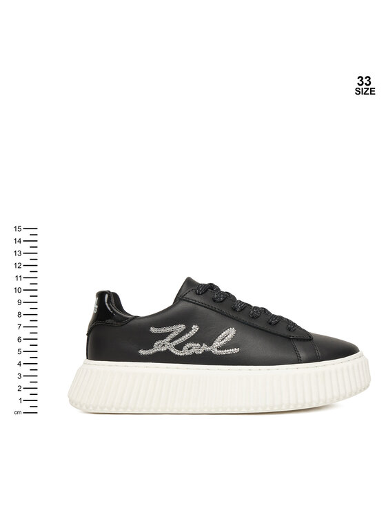 KARL LAGERFELD KARL LAGERFELD Laisvalaikio batai Z30978 M Juoda