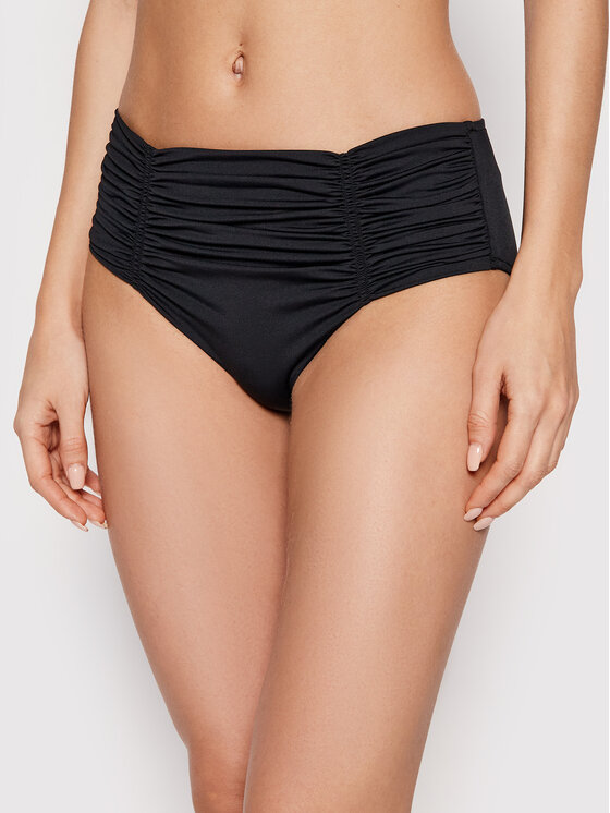 Seafolly Seafolly Spodní část bikin Gathered Front 40343-942 Černá