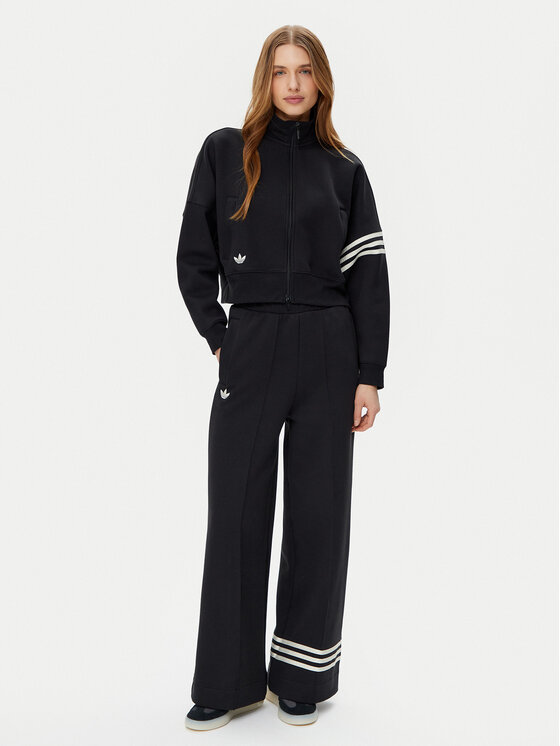 adidas adidas Mikina Neuclassics JI8495 Čierna Oversize