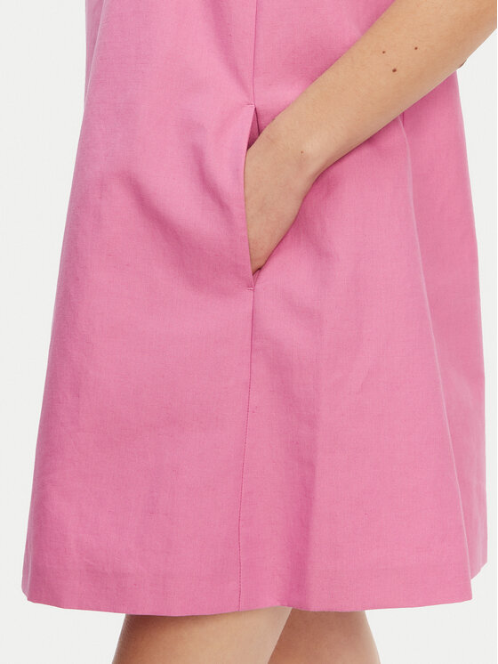 Weekend Max Mara Weekend Max Mara Ежедневна рокля Racer 2515221102 Розов Regular Fit