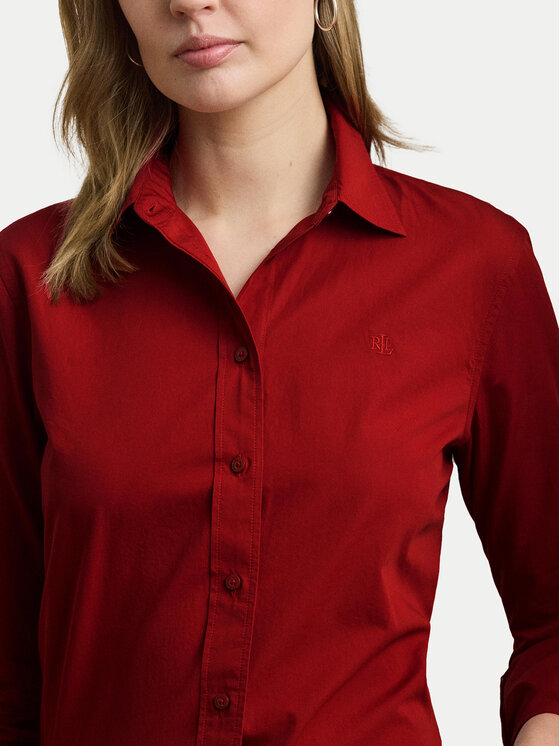 LAUREN RALPH LAUREN LAUREN RALPH LAUREN Srajca 200925378004 Rdeča Relaxed Fit