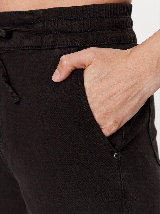 United Colors Of Benetton United Colors Of Benetton Pantaloni di tessuto 45EZDF03O Nero Regular Fit