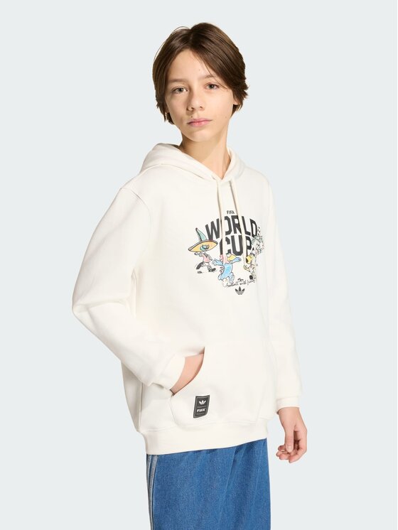 adidas adidas Bluza techniczna 162202 Biały Regular Fit