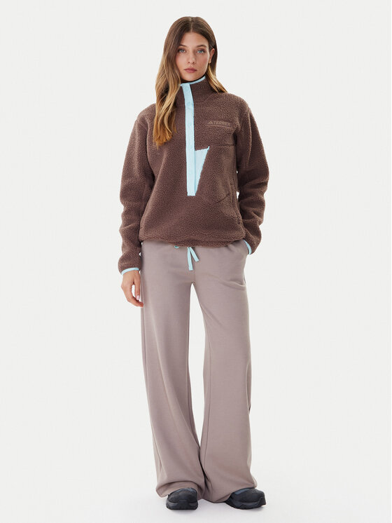 adidas adidas Полар Terrex Xploric JN0931 Кафяв Regular Fit