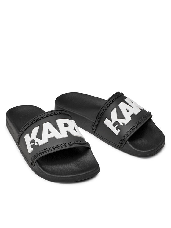 KARL LAGERFELD KARL LAGERFELD Șlapi KL80904 Negru
