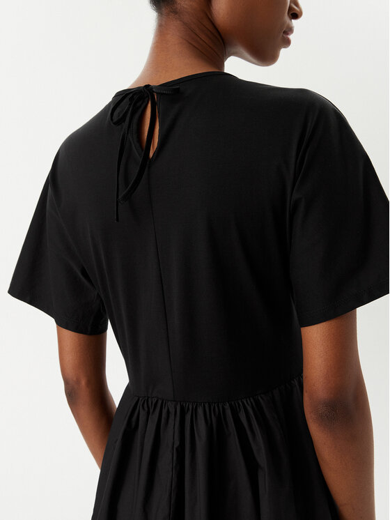 Weekend Max Mara Weekend Max Mara Haljina za svaki dan Brozno 2515621082 Crna Relaxed Fit