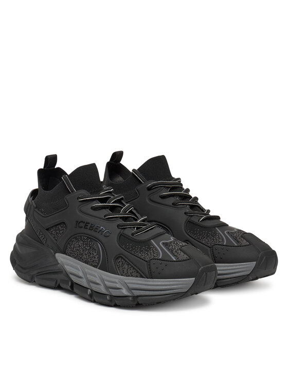 Iceberg Iceberg Sneakers IUSOCK Negru
