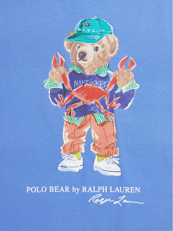 Polo Ralph Lauren Polo Ralph Lauren Tričko 323973136001 Modrá Regular Fit
