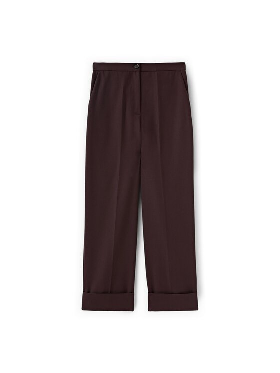 Motivi Motivi Spodnie materiałowe P050Q104660N022 Brązowy Regular Fit