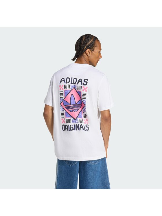 adidas adidas T-Shirt 156529 Biały Loose Fit